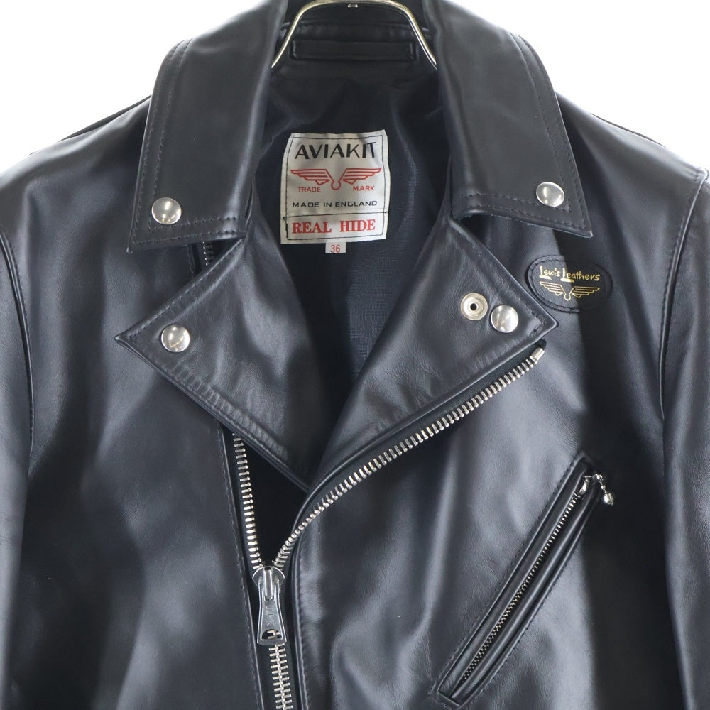 Lewis Leathers(ルイスレザー) 441T CYCLONE サイクロン タイトフィット ホースハイド レザージャケット ライダースジャケット ブラック