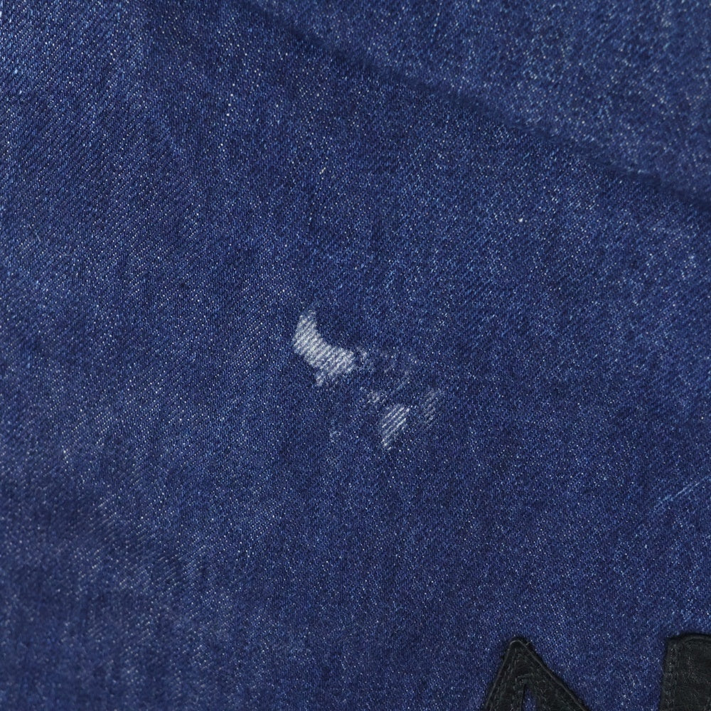 NICENESS(ナイスネス) 22SS TAYLOR テイラー NN レザーパッチ デニムパンツ インディゴ NN-TNP03S22