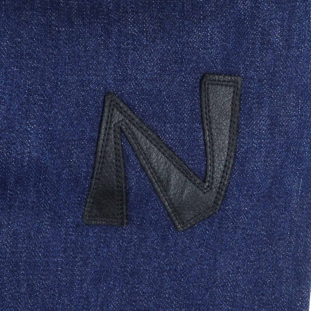 NICENESS(ナイスネス) 22SS TAYLOR テイラー NN レザーパッチ デニムパンツ インディゴ NN-TNP03S22