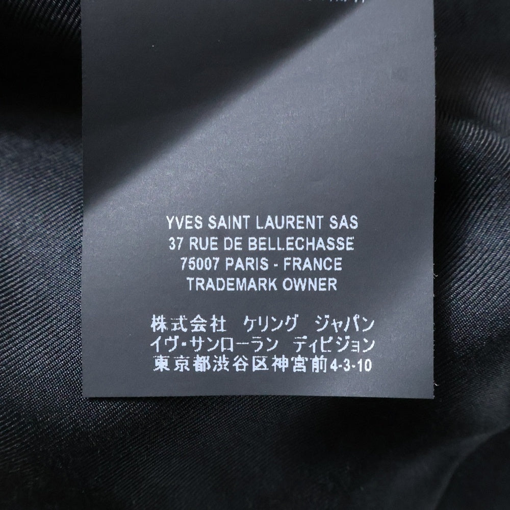 SAINT LAURENT PARIS(サンローランパリ) 20SS ノッチドラペル 2Bテーラードジャケット 510213 Y404W ブラック