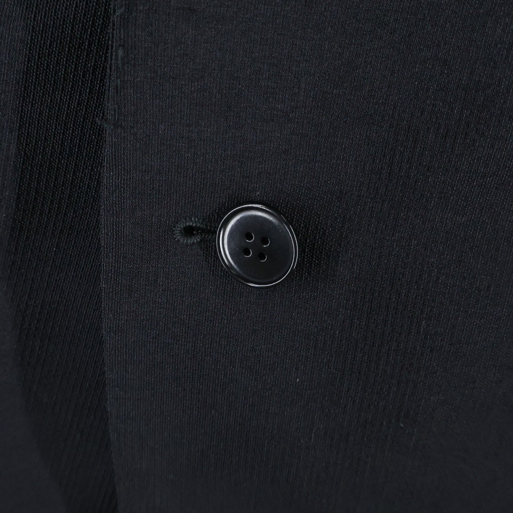 CAROL CHRISTIAN POELL(キャロルクリスチャンポエル) ラナウール 1Bシングルテーラードジャケット ブラック GM/2320 TEER/10