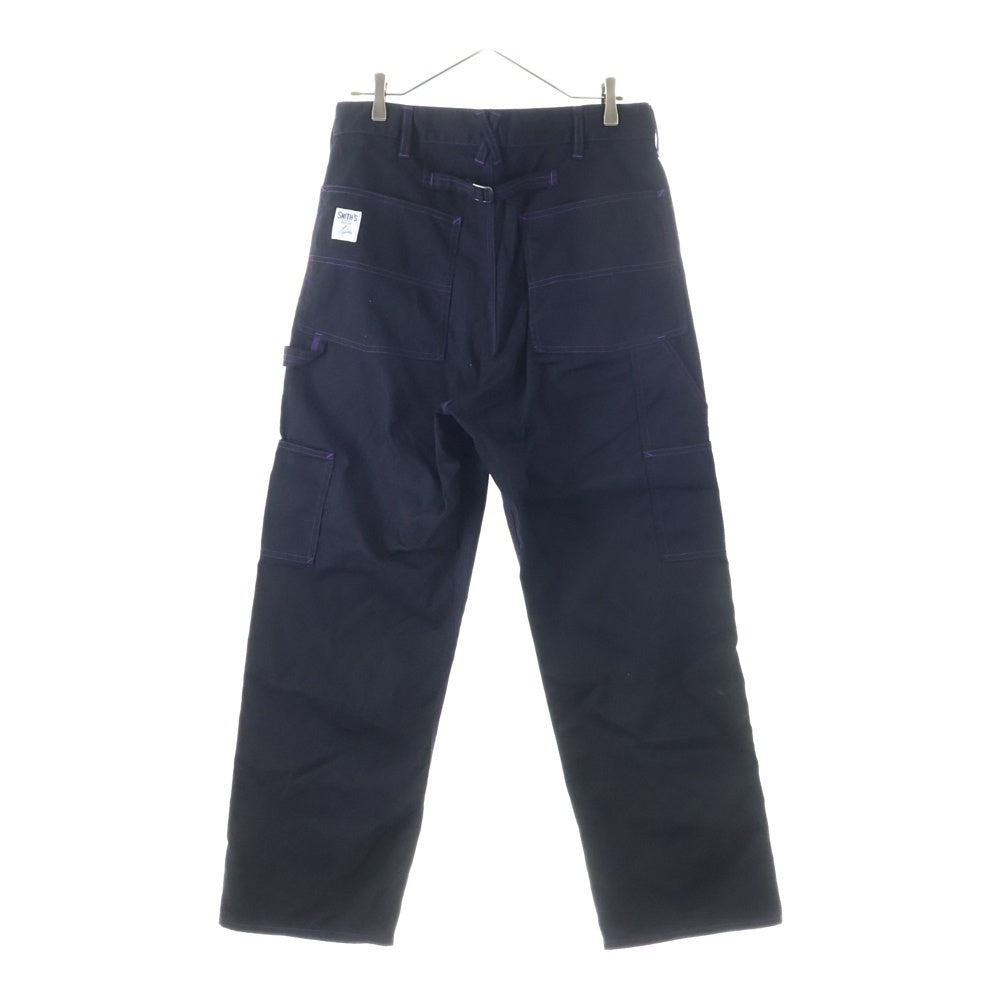 Needles(ニードルス) × SMITH'S AMERICAN ペインターパンツ ワイドパンツ ブラック KP287