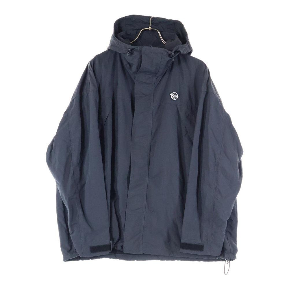 KEBOZ(ケボズ) NYLON HOODIE JACKET ナイロンフード付きジャケット ブラック KBZSS23OU059