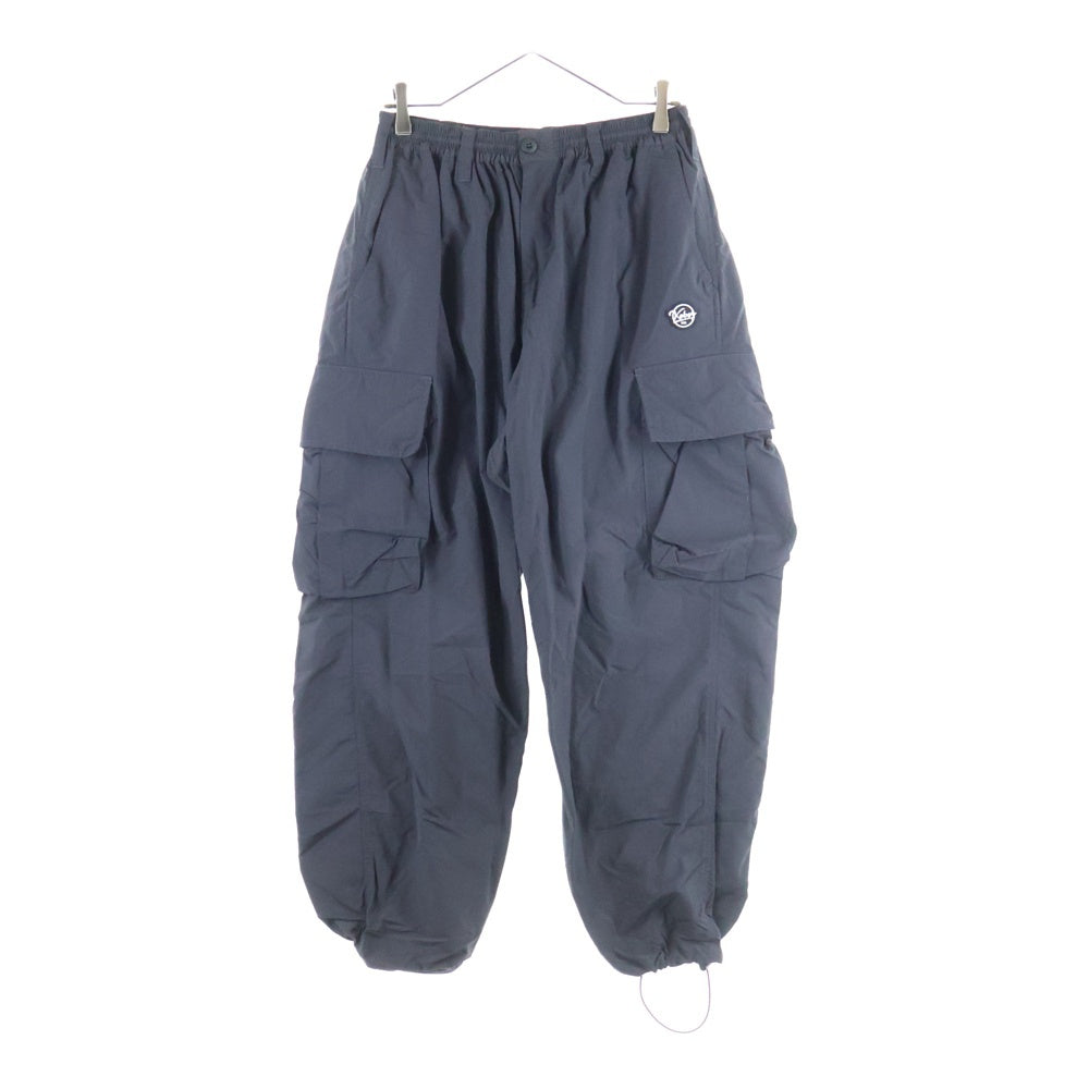KEBOZ(ケボズ) 2TONE TRACK PANTS ナイロン トラックパンツ ブラック KBZSS23PT124