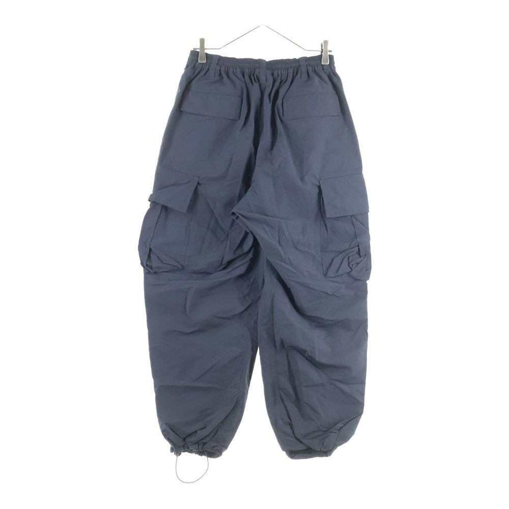 KEBOZ(ケボズ) 2TONE TRACK PANTS ナイロン トラックパンツ ブラック KBZSS23PT124