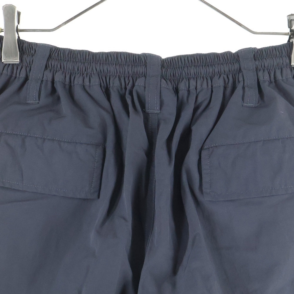 KEBOZ(ケボズ) 2TONE TRACK PANTS ナイロン トラックパンツ ブラック KBZSS23PT124