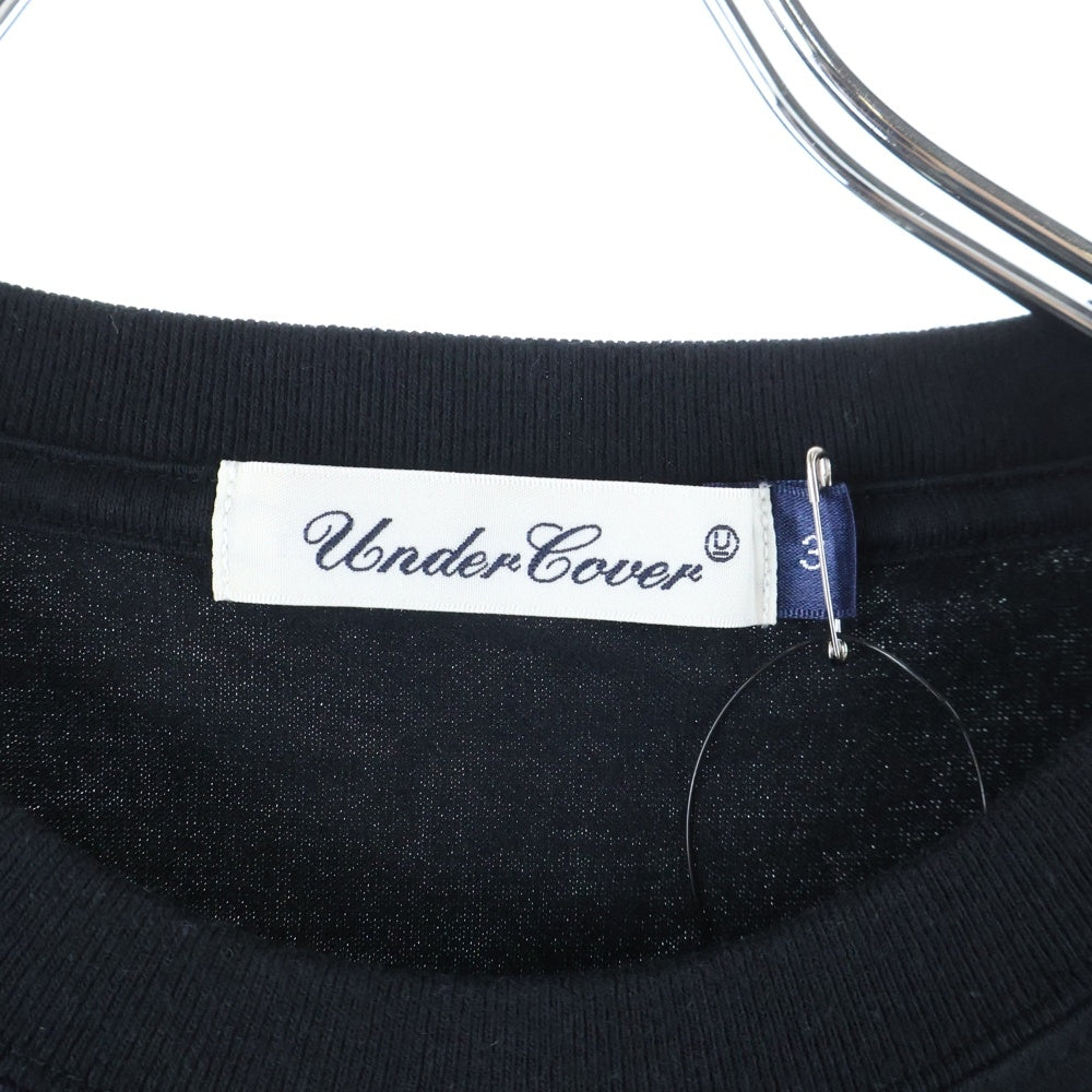 UNDERCOVER(アンダーカバー) 25SS グラフィック半袖Tシャツ カットソー ブラックUC1E3802