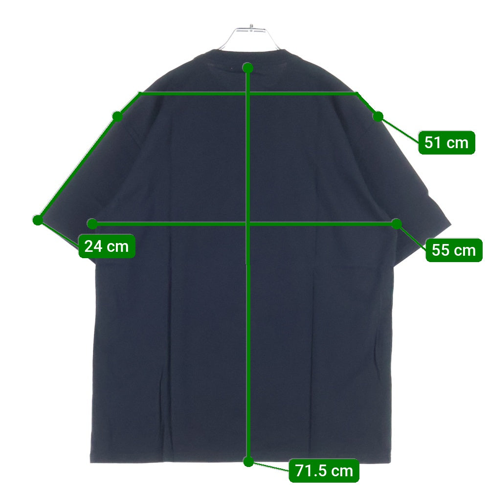 UNDERCOVER(アンダーカバー) 25SS Fruits Tee フルーツTシャツ グラフィックプリント半袖Tシャツ カットソー ブラック UC1E3805