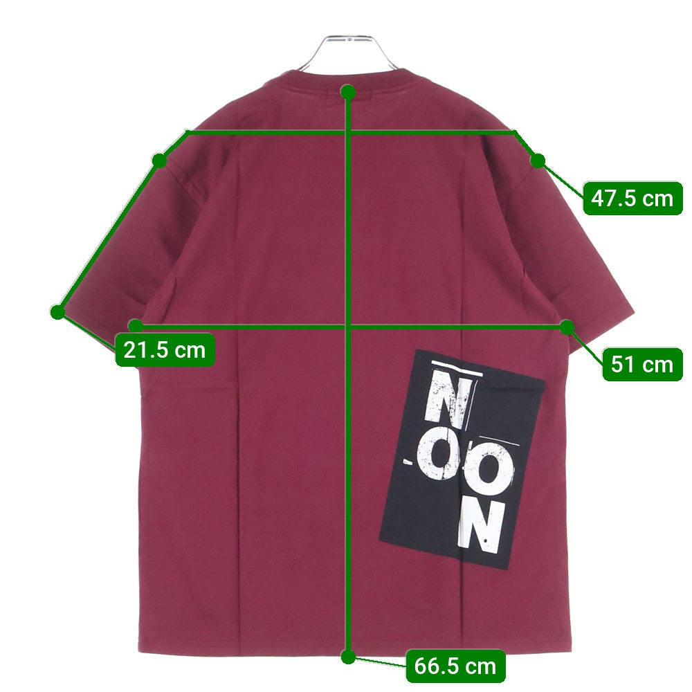 UNDERCOVER(アンダーカバー) ローズプリント半袖Tシャツ カットソー レッド UC1E3810