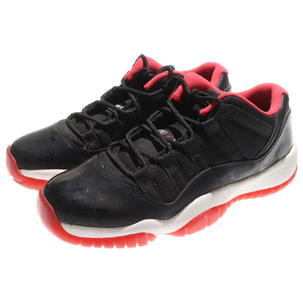 NIKE(ナイキ) AIR JORDAN 11 RETRO LOW BG エアジョーダン1レトロ ミッドカットスニーカー ブラック US6Y/24.0cm 528896-012