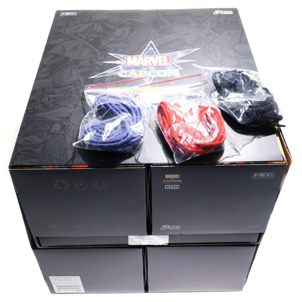 KITH(キス) ×Marvel vs. Capcom×Asics Gel-Nimbus 10.1 Double Box ×マーベルvsカプコン×アシックス ゲルニンバス10.1 ダブルボックス ローカットスニーカー US9/27.0cm