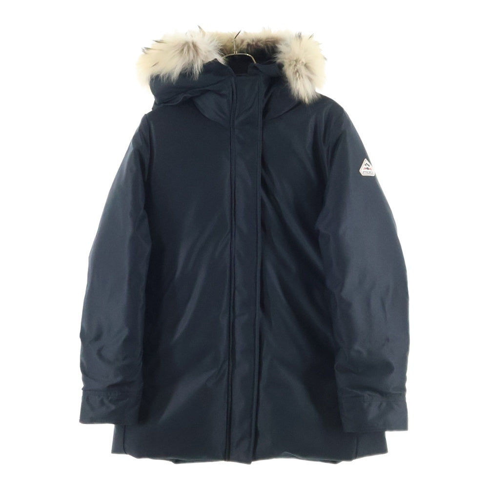 PYRENEX(ピレネックス) BORDEAUX FUR INTL ファー付き ロゴパッチ