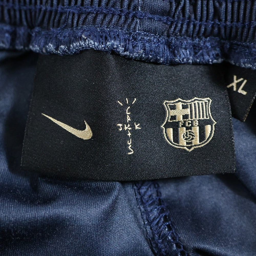 Cactus Jack(カクタスジャック) ×NIKE ×FC BARCELONA SKELETON HOME SHORT ナイキ FCバルセロナ スケルトンプリント ゲームショーツ ショートパンツ ネイビー