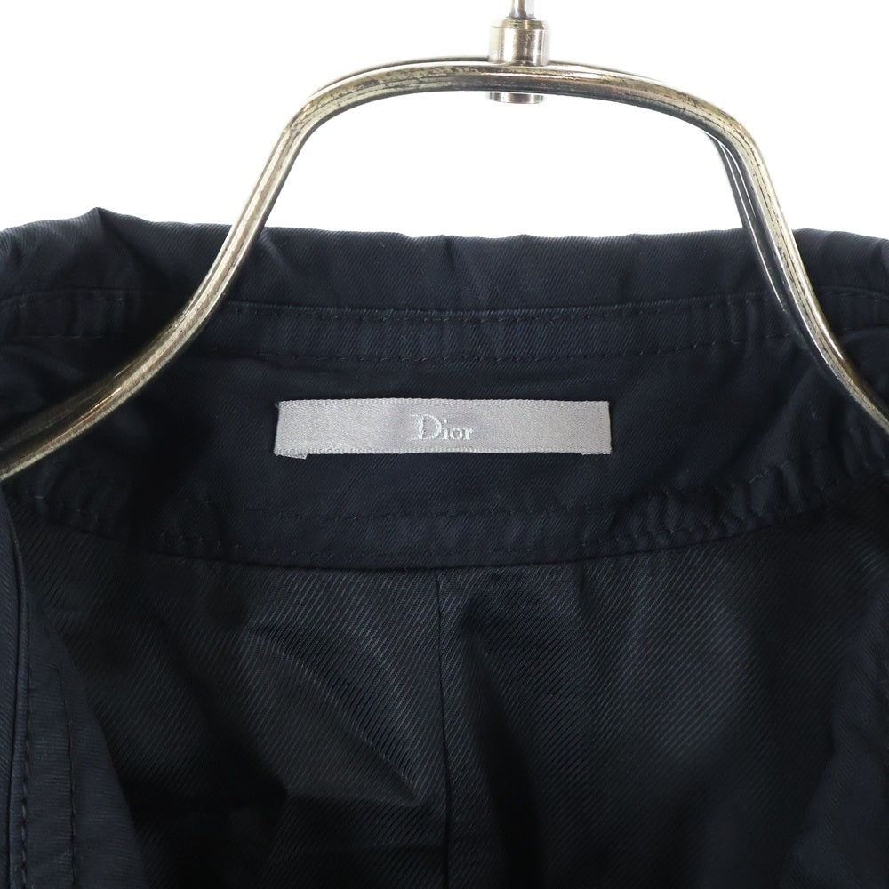 DIOR(ディオール) サイドライン ベルト付き トレンチコート ブラック 763C348A3997