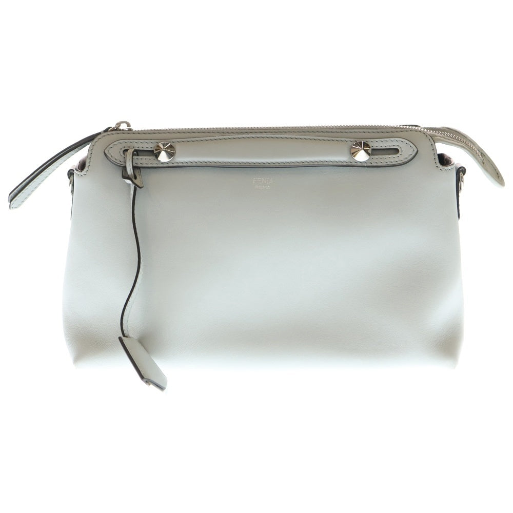 FENDI(フェンディ) バイザウェイ ミディアム レザー 2WAYハンドバッグ グレー 8BL124
