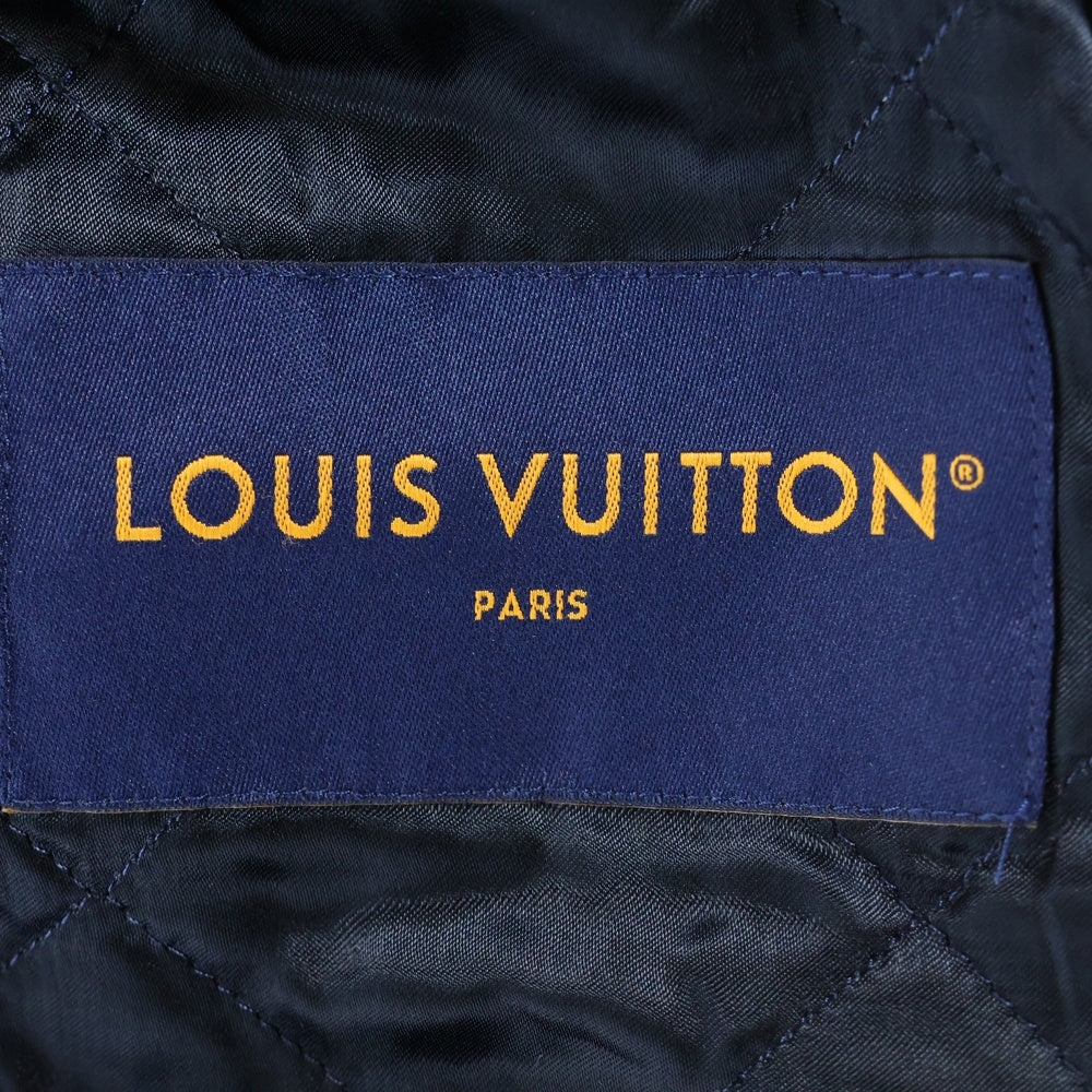 LOUIS VUITTON(ルイヴィトン) 24SS モノグラム ベロアブリーチデザイン ジャケット RM241M FRV HQA02W