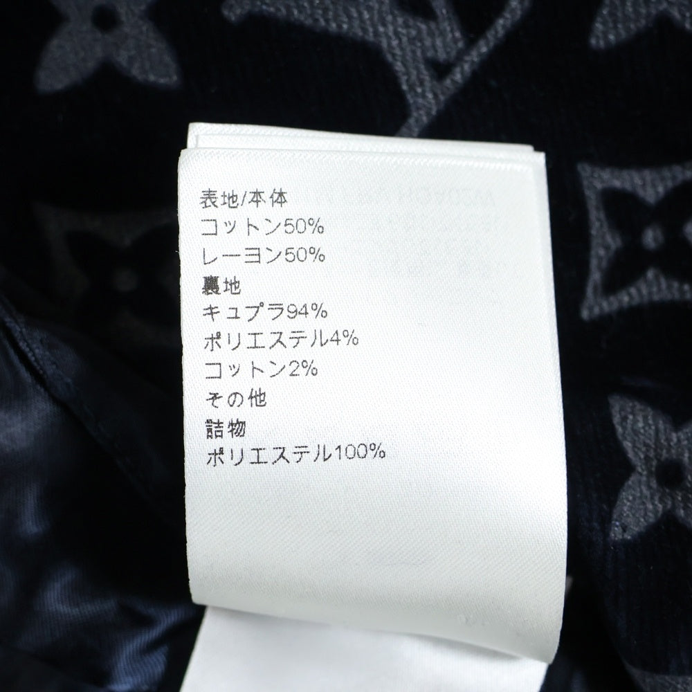 LOUIS VUITTON(ルイヴィトン) 24SS モノグラム ベロアブリーチデザイン ジャケット RM241M FRV HQA02W