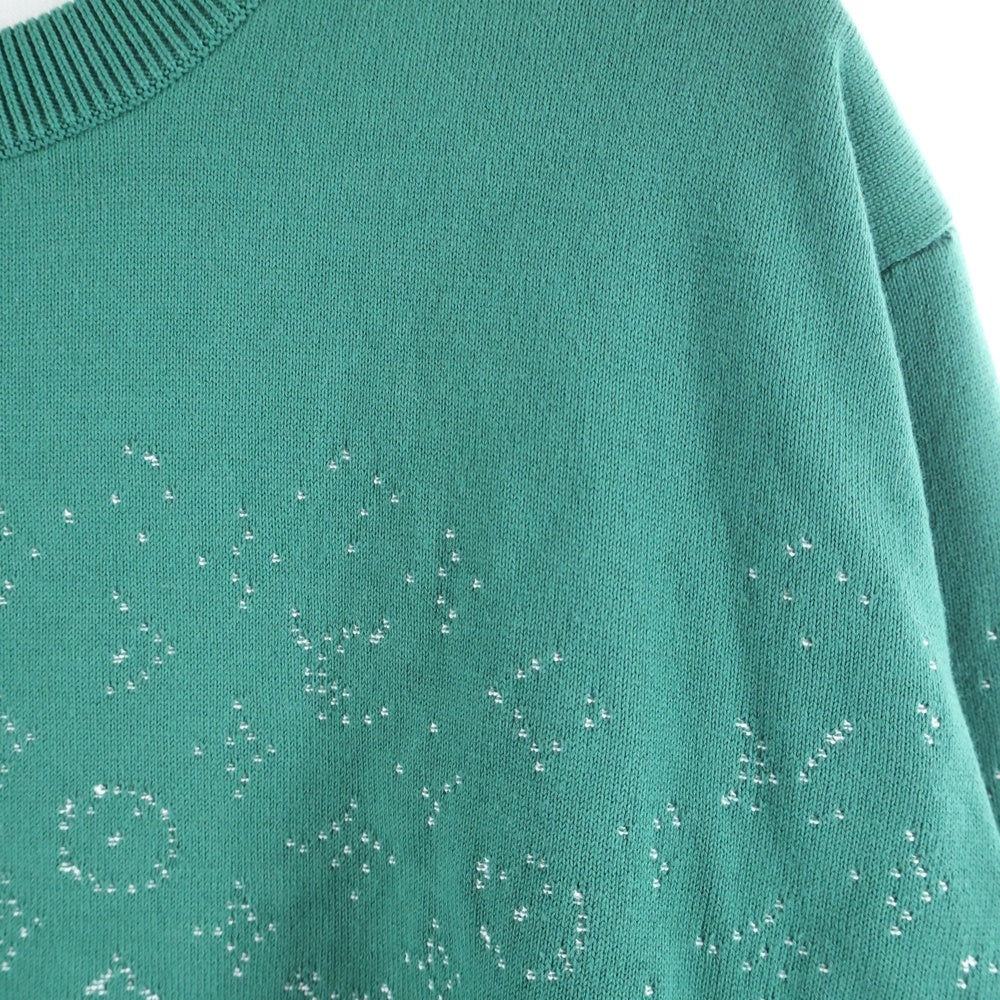 LOUIS VUITTON(ルイヴィトン) 23AW モノグラム グラデーションニット セーター グリーン RM232Q USO HKN44W