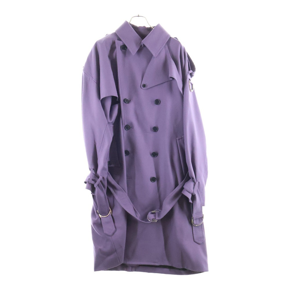 LITTLEBIG(リトルビッグ) 17AW LONG COAT ロングコート トレンチコート パープル LB173-CT02