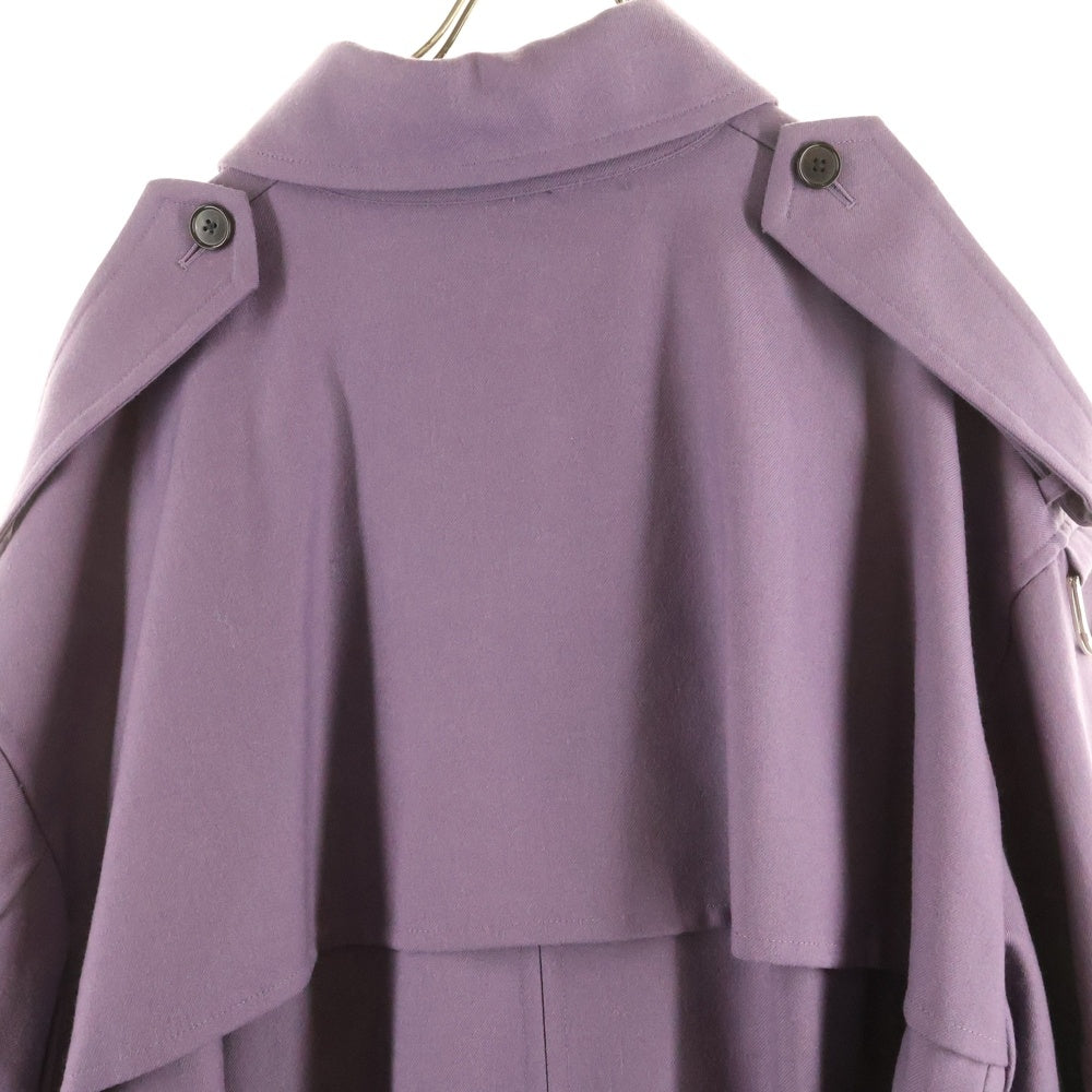 LITTLEBIG(リトルビッグ) 17AW LONG COAT ロングコート トレンチコート パープル LB173-CT02