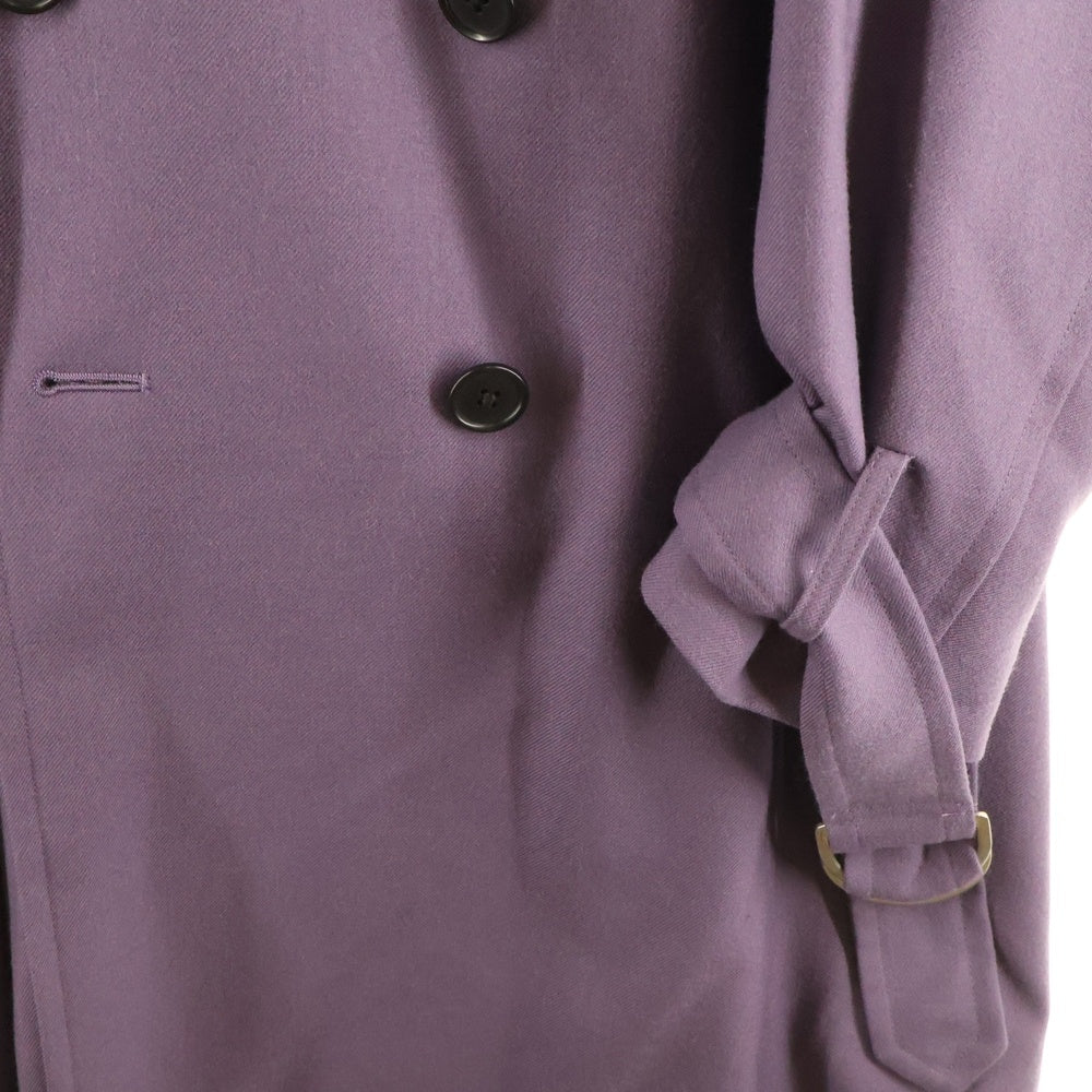 LITTLEBIG(リトルビッグ) 17AW LONG COAT ロングコート トレンチコート パープル LB173-CT02