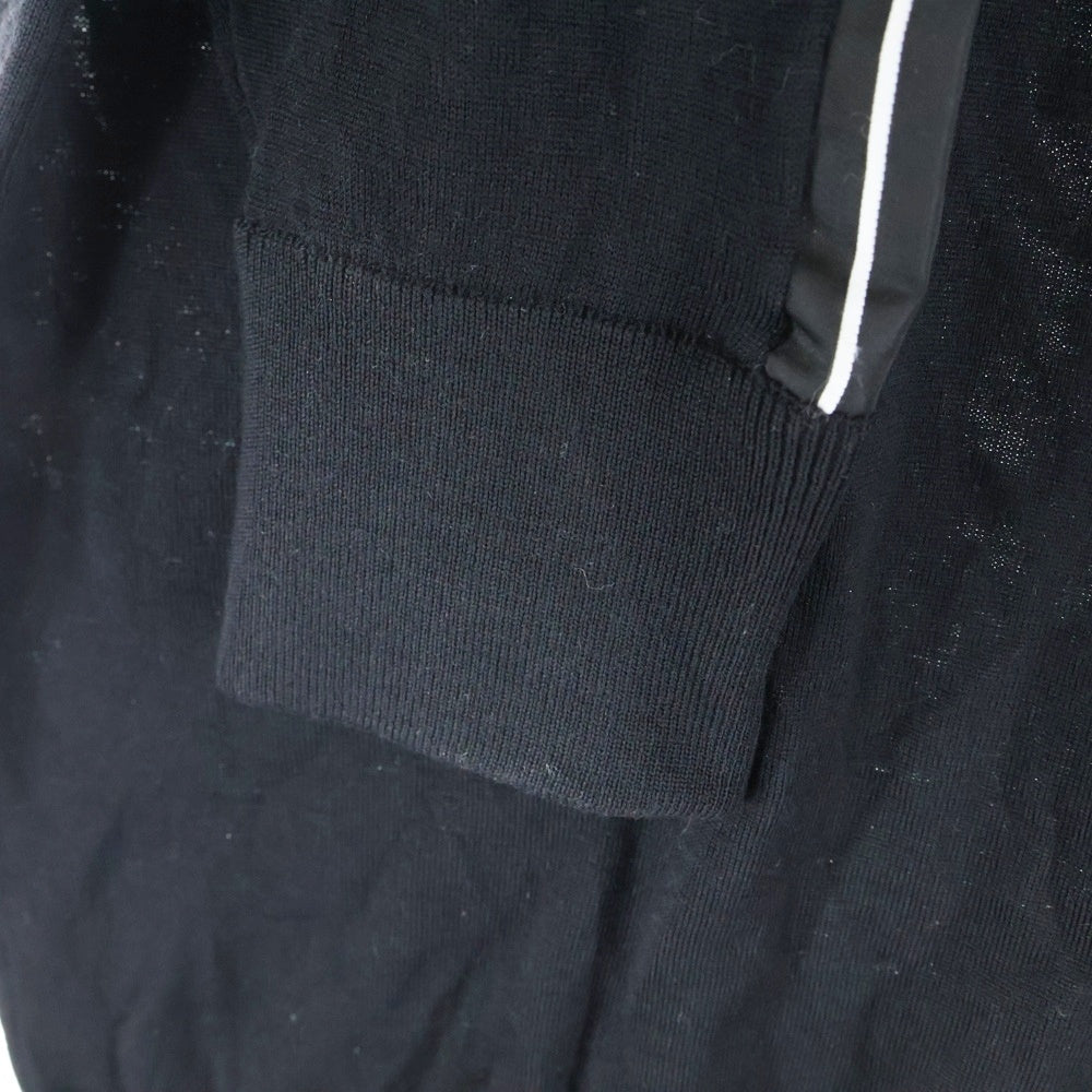 DIOR(ディオール) サイドラインロゴニット クルーネックセーター ブラック 863M653AT673