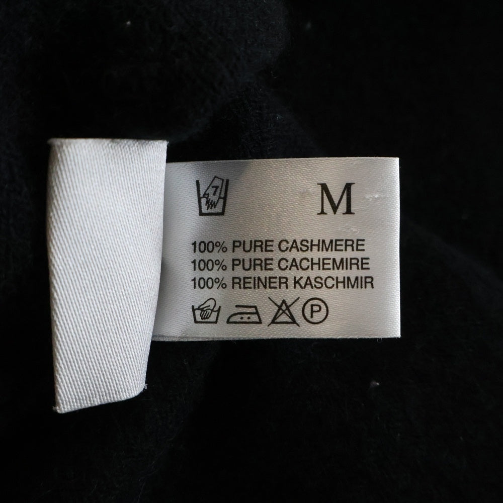 lucien pellat-finet(ルシアンペラフィネ) スカル カシミヤニット ニットセーター ブラック