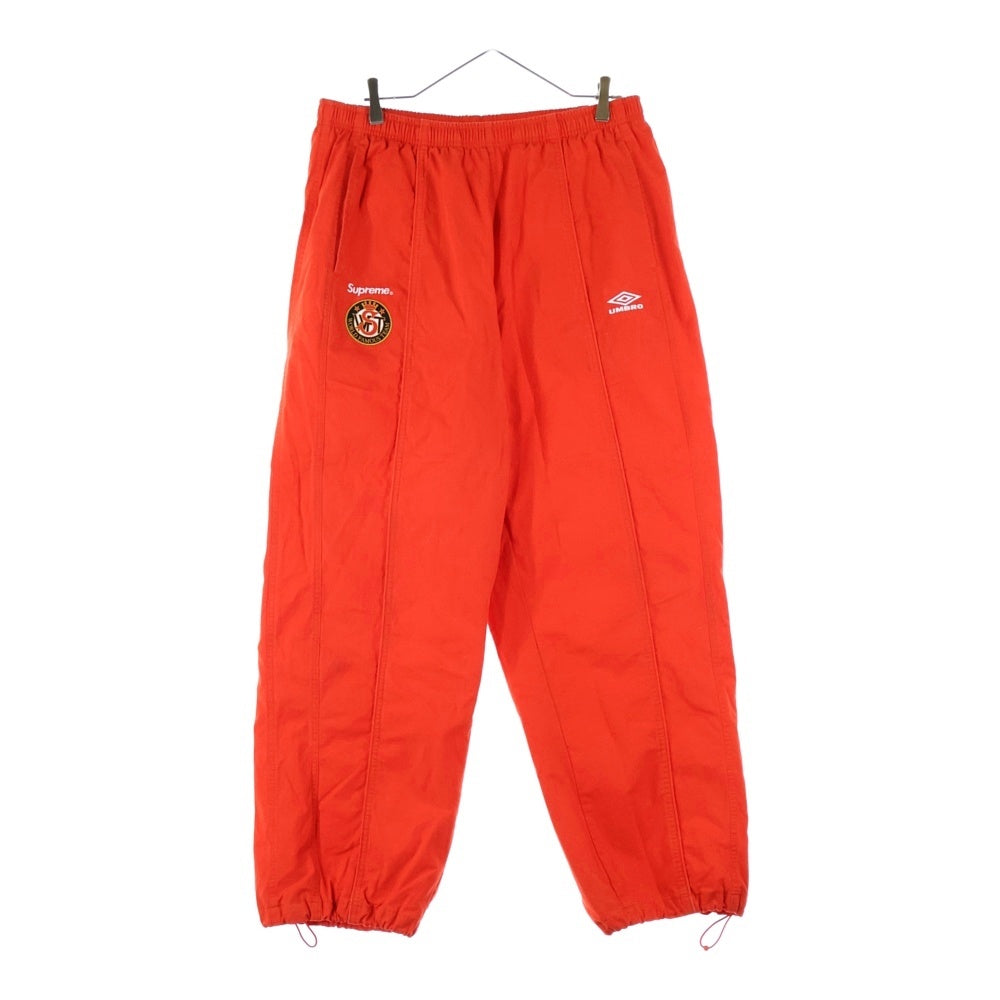 SUPREME(シュプリーム) 23AW ×Umbro Cotton Ripstop Track Pant コットン リップストップ トラックパンツ レッド