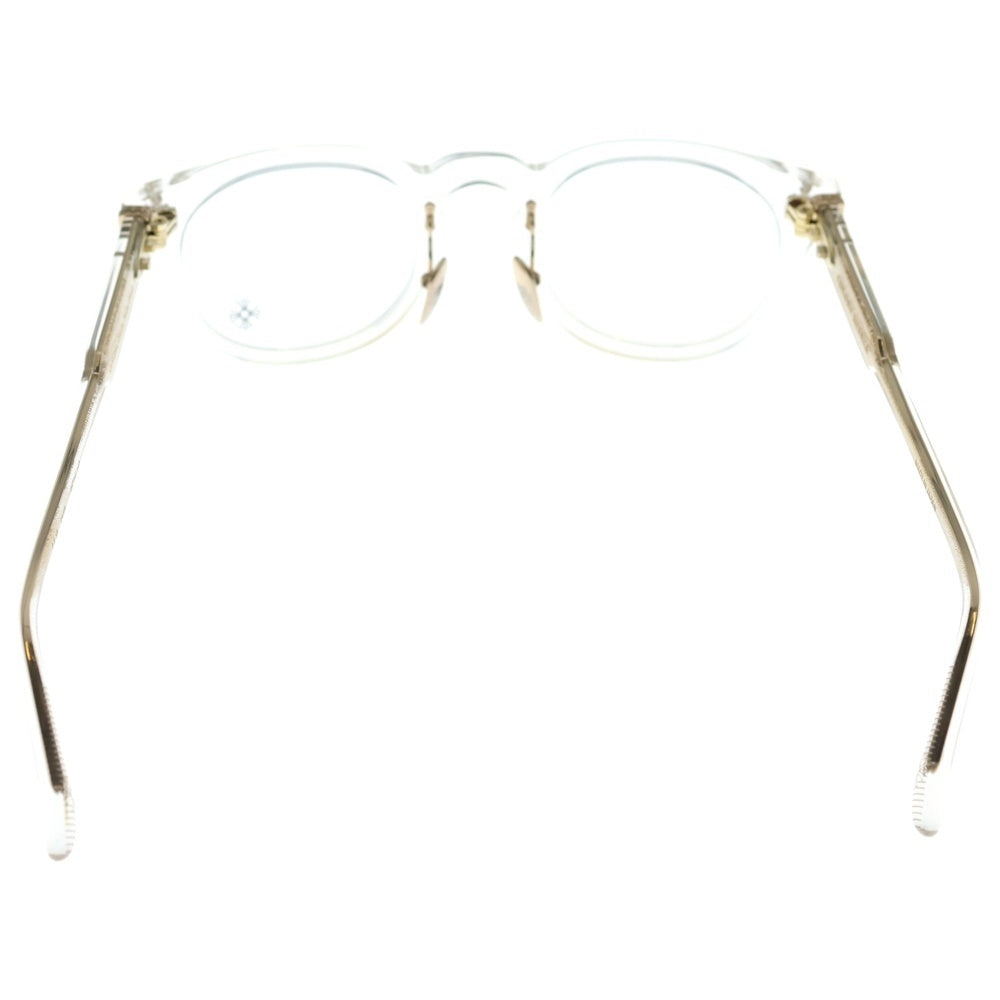 CHROME HEARTS(クロムハーツ) DINGALONGLINGLONG II CHプラスフレーム ボストンサングラス メガネ 眼鏡 アイウェア クリア