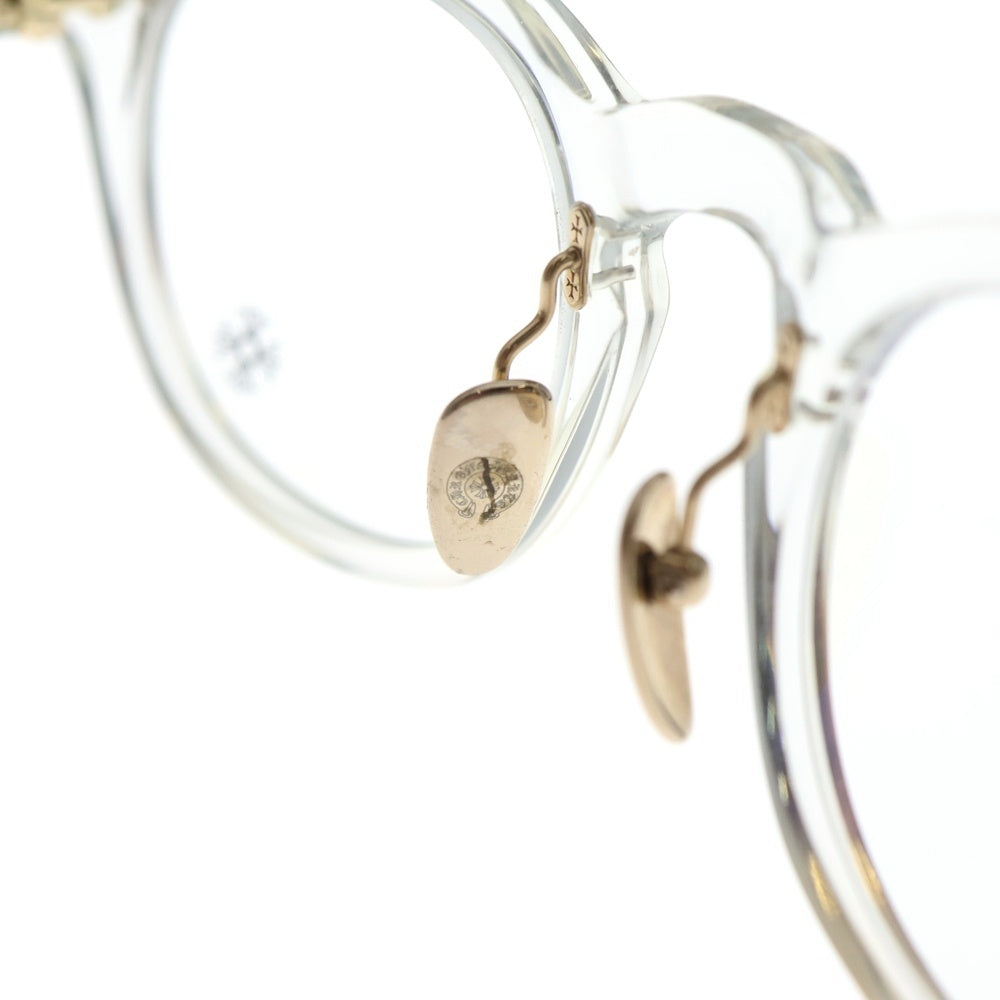 CHROME HEARTS(クロムハーツ) DINGALONGLINGLONG II CHプラスフレーム ボストンサングラス メガネ 眼鏡 アイウェア クリア