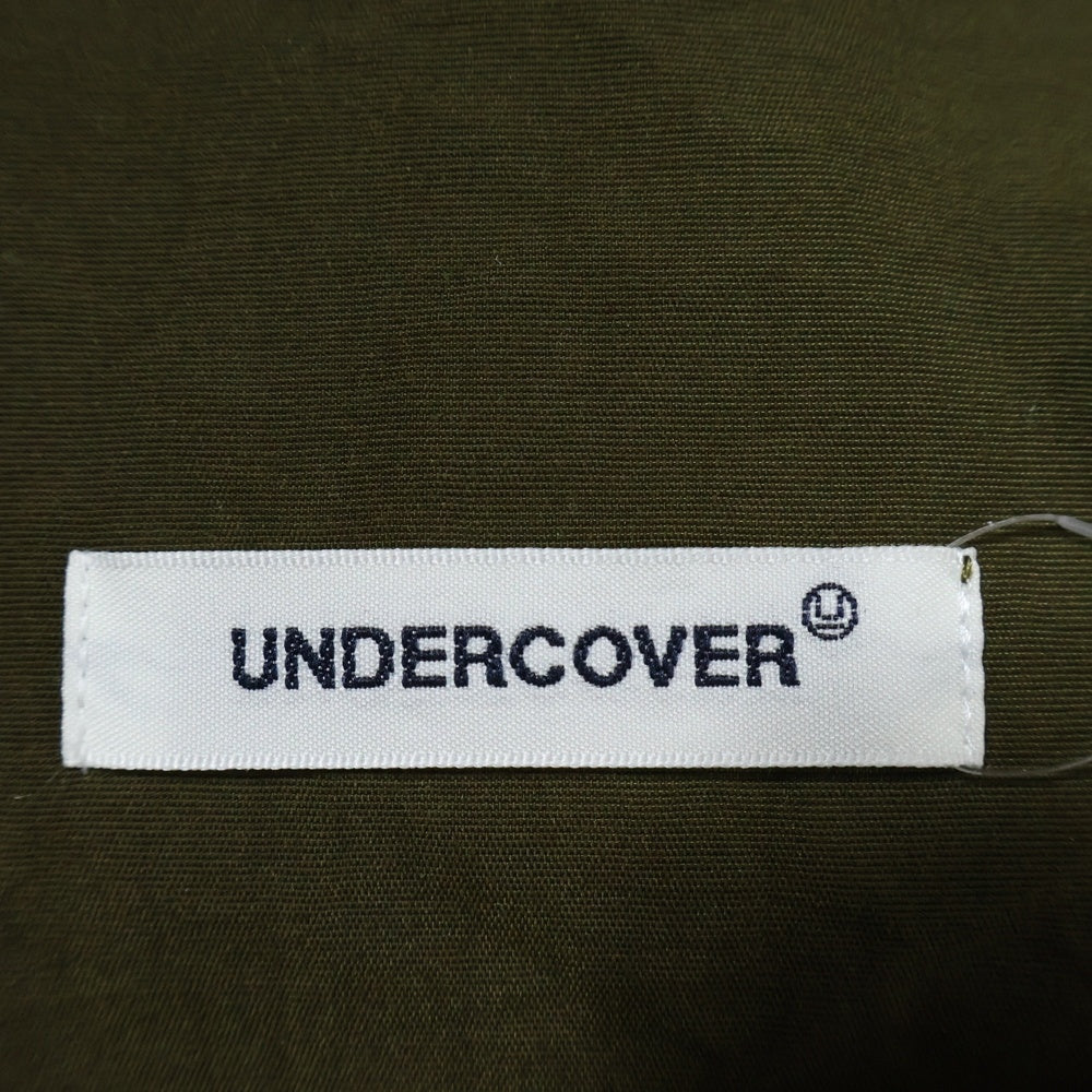 UNDERCOVER(アンダーカバー) 24SS レオパードハーフパンツ ショーツ カーキ/ブルー UP1E4507-1
