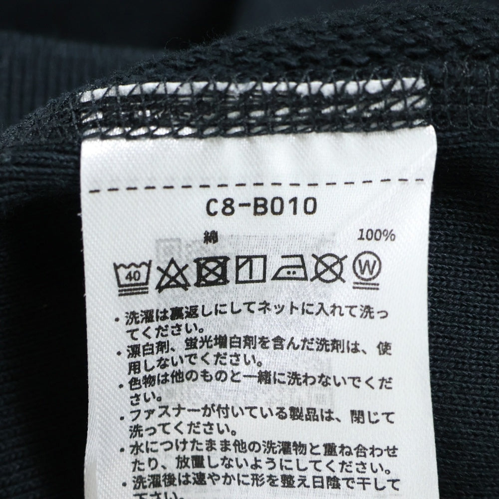 UNDERCOVER(アンダーカバー) ×Champion チャンピオン オーバーサイズ 7分袖 リバースウィーブ スウェットトレーナー ブラック C8-B010