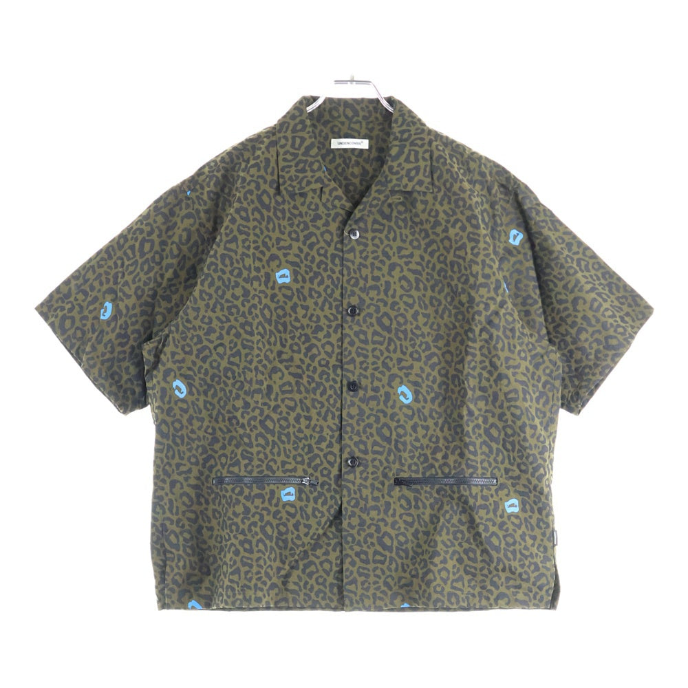 UNDERCOVER(アンダーカバー) 25SS レオパード総柄 ポプリン半袖シャツ