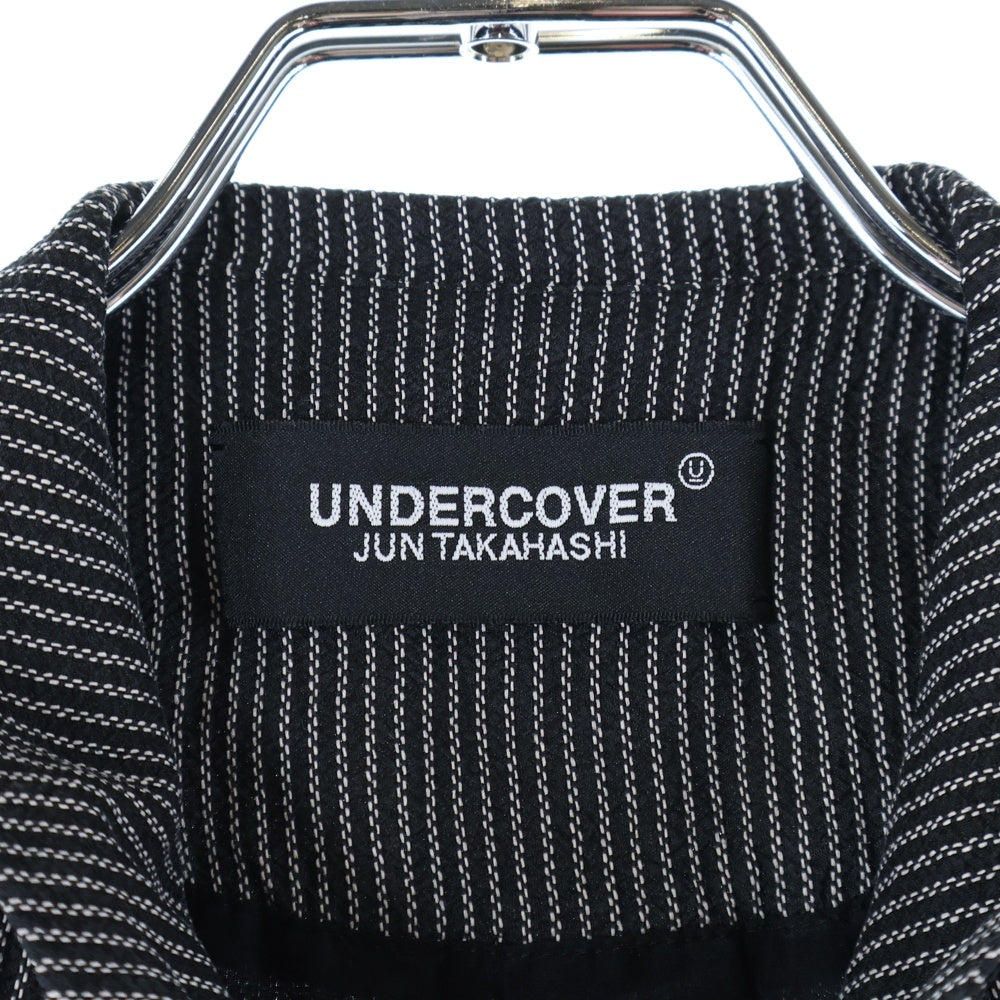 UNDERCOVER(アンダーカバー) 25SS ストライプ テーラードジャケット シングルテーラードジャケット ブラック/ホワイト UC1E4101-2