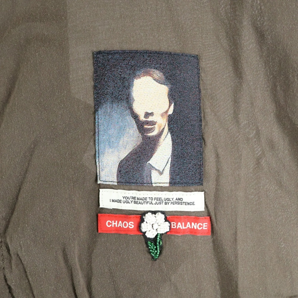 UNDERCOVER(アンダーカバー) 25SS 半袖開襟シャツ オープンカラーシャツ オリーブ UC1E4401-2