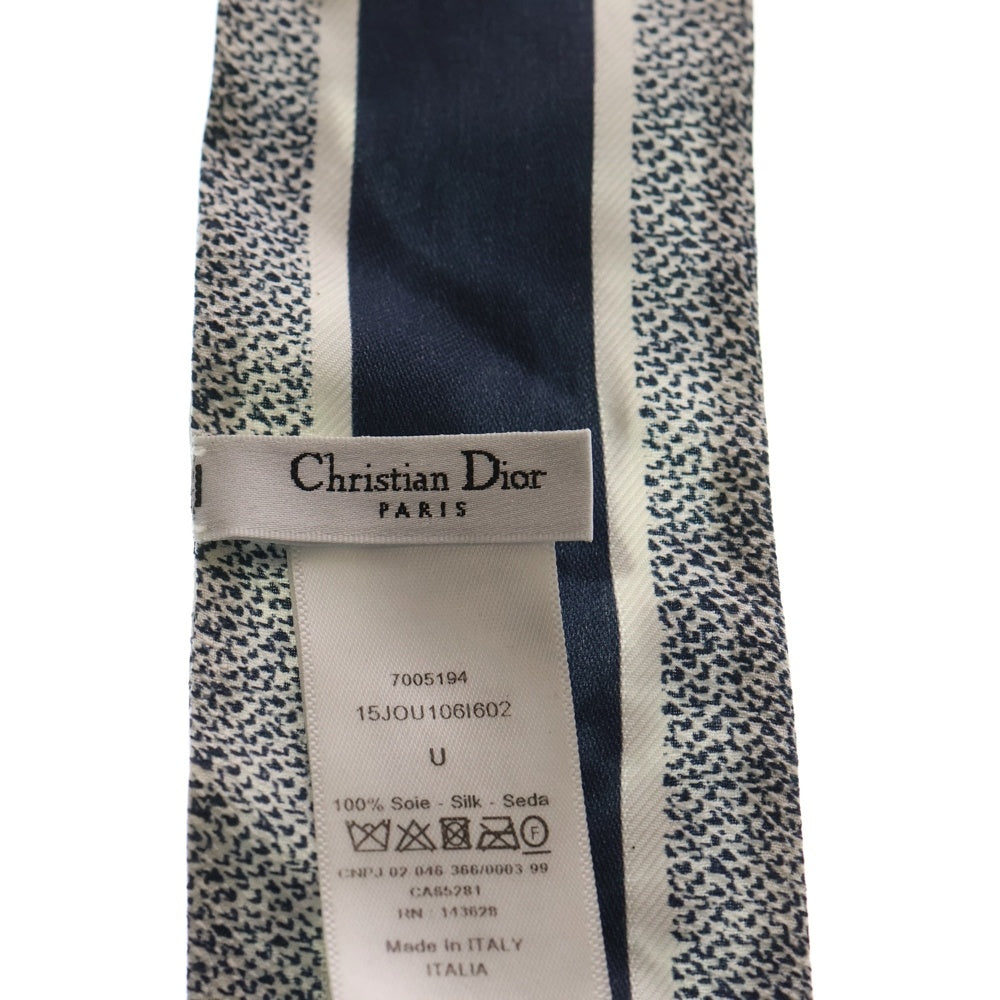 DIOR(ディオール) ミッツァ トワル ドゥ ジュイ ソヴァージュ スカーフ ネイビー/ホワイト 15JOU106I602