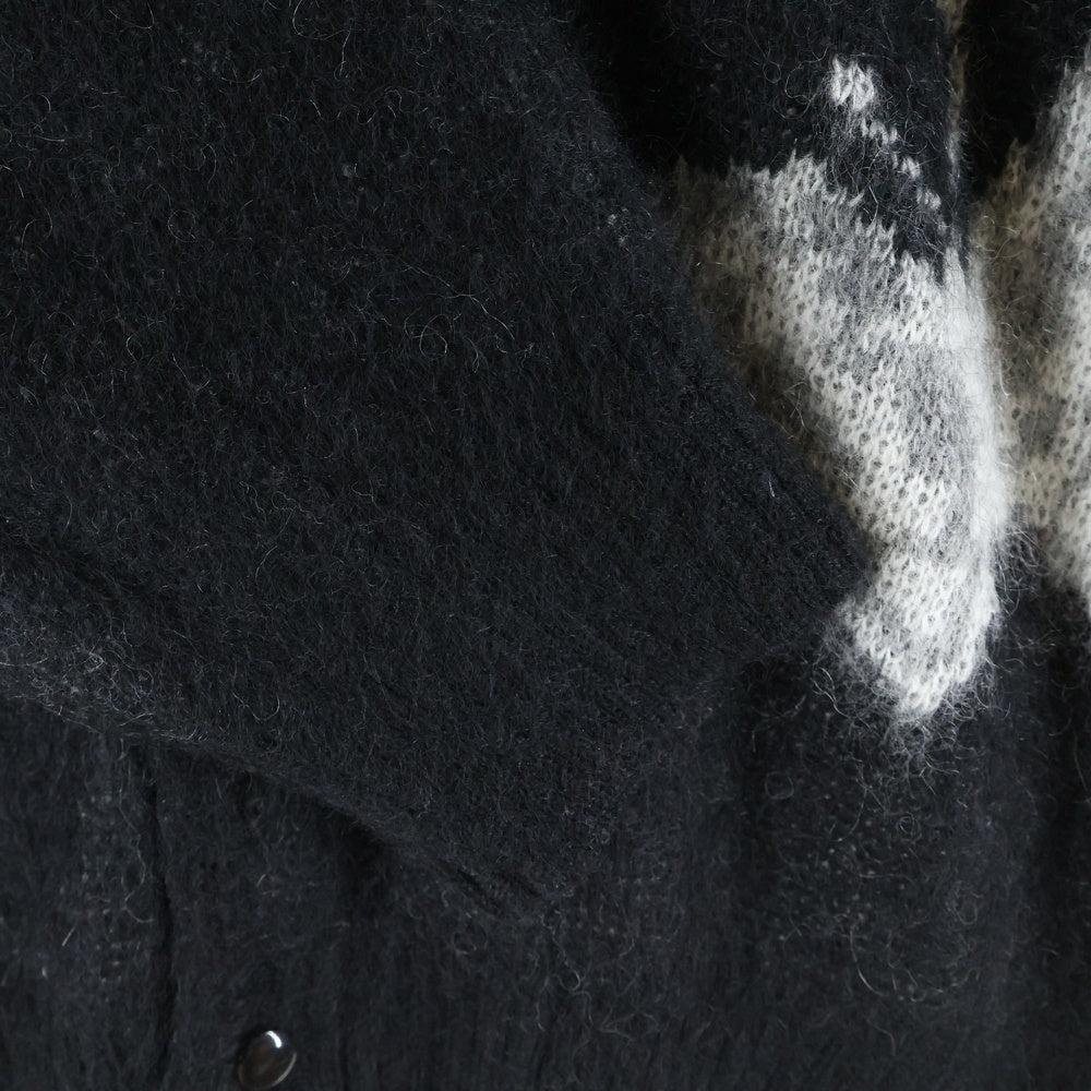 Needles(ニードルス) Mohair Cardigan モヘア カーディガン ブラック 305631009