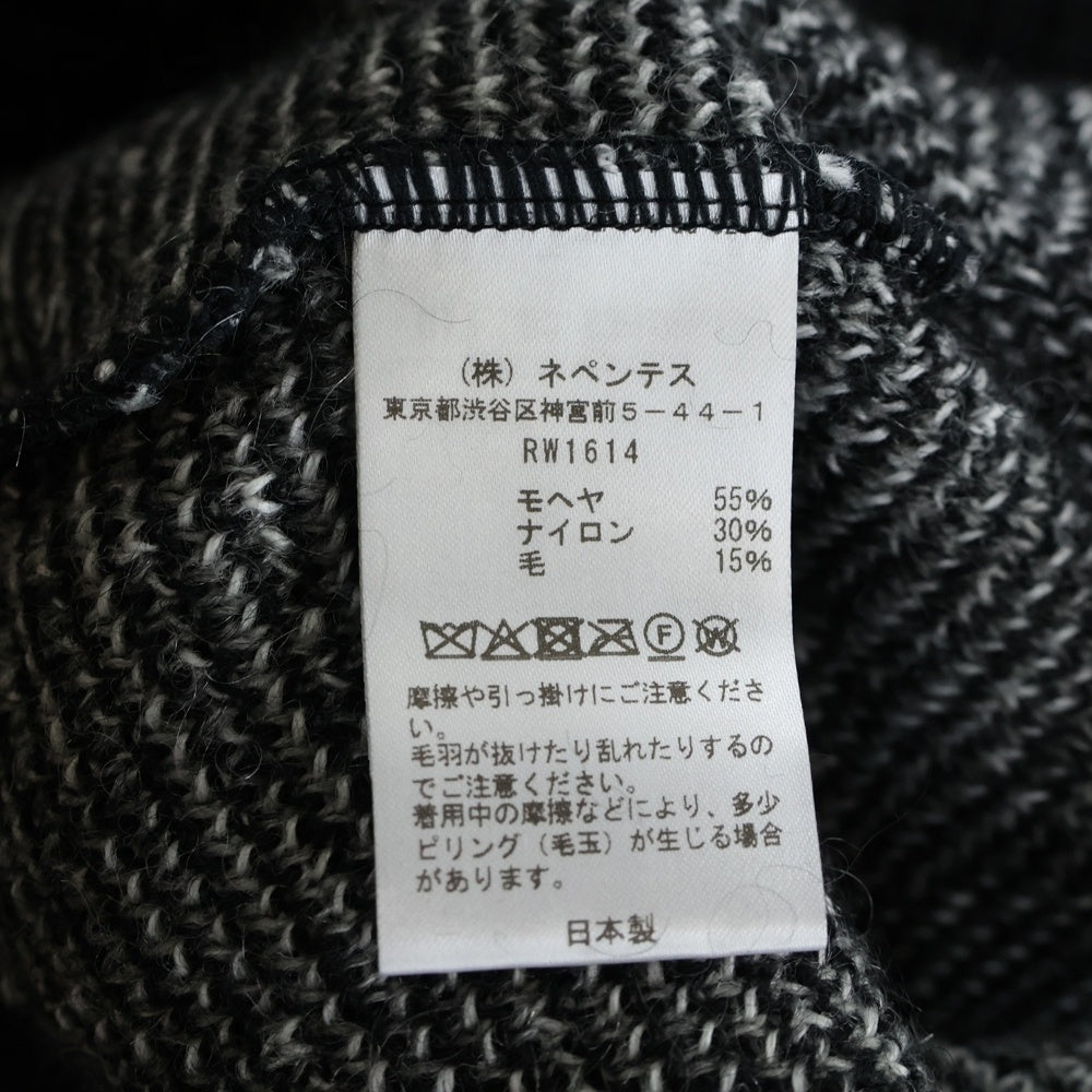 Needles(ニードルス) Mohair Cardigan モヘア カーディガン ブラック 305631009