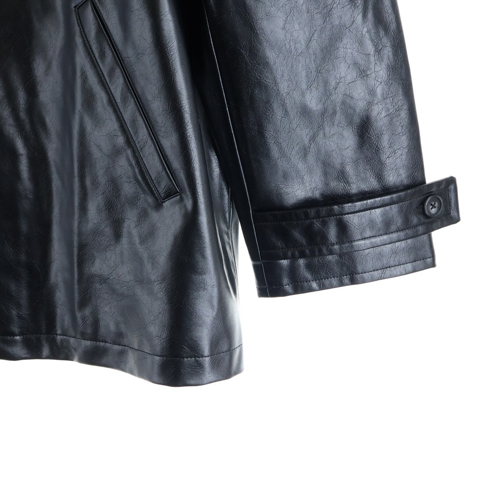 Jieda(ジエダ) Fake Leather フェイクレザージャケット ブラック 115652003