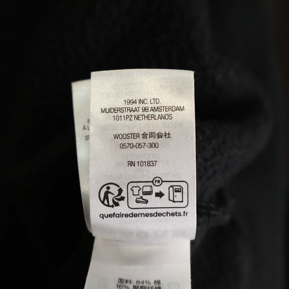 SUPREME(シュプリーム) 24AW S Logo Zip Up Hooded Sweatshirt Sロゴ ジップアップフーディー パーカー ブラック