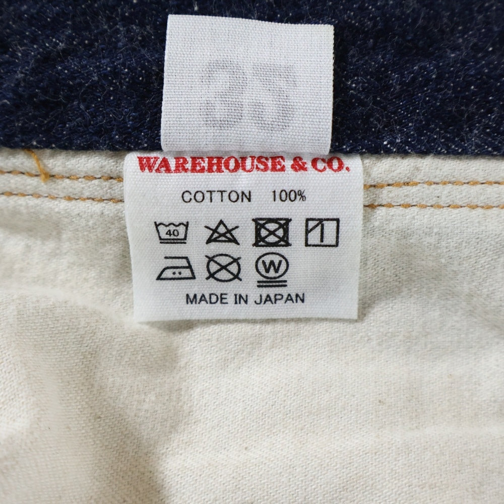 WAREHOUSE(ウェアハウス) セルビッジデニムパンツ ストレートデニムパンツ インディゴ 2617889