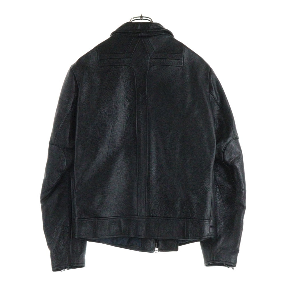 FRANK LEDER(フランクリーダー) ARCHIVE EDITION COW LEATHER BIKE JACKET アーカイブエディション カウレザー バイカージャケット レザージャケット ブラック