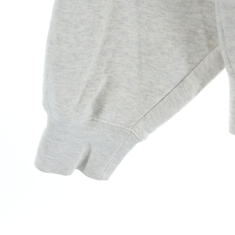 ESSENTIALS FEAR OF GOD(エッセンシャル フィアオブゴッド) フロッキー ロゴプリント プルオーバーパーカー フーディ グレー