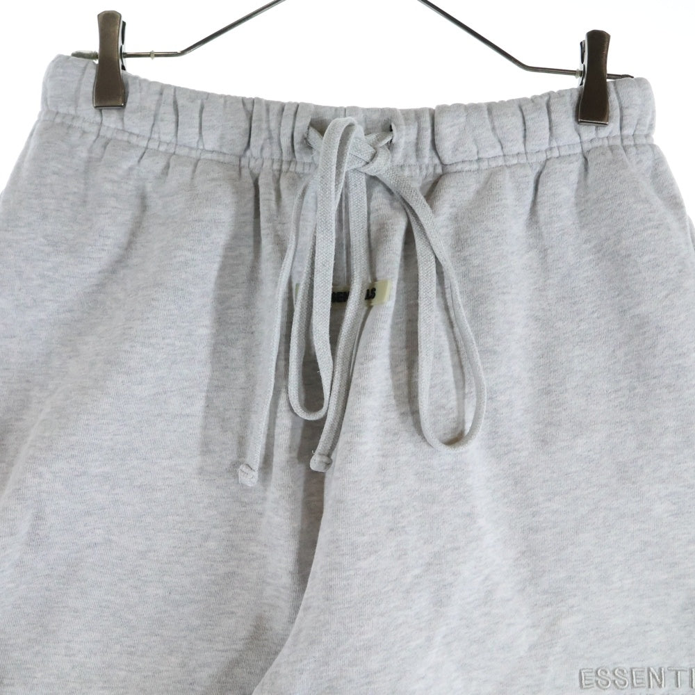 ESSENTIALS FEAR OF GOD(エッセンシャル フィアオブゴッド) 刺繍ロゴスウェットハーフパンツ ショーツ グレー