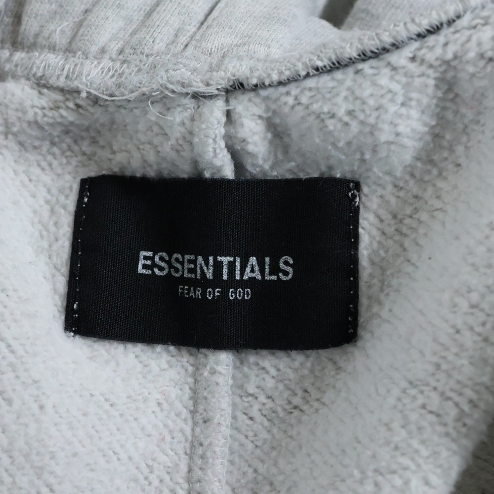 ESSENTIALS FEAR OF GOD(エッセンシャル フィアオブゴッド) 刺繍ロゴスウェットハーフパンツ ショーツ グレー