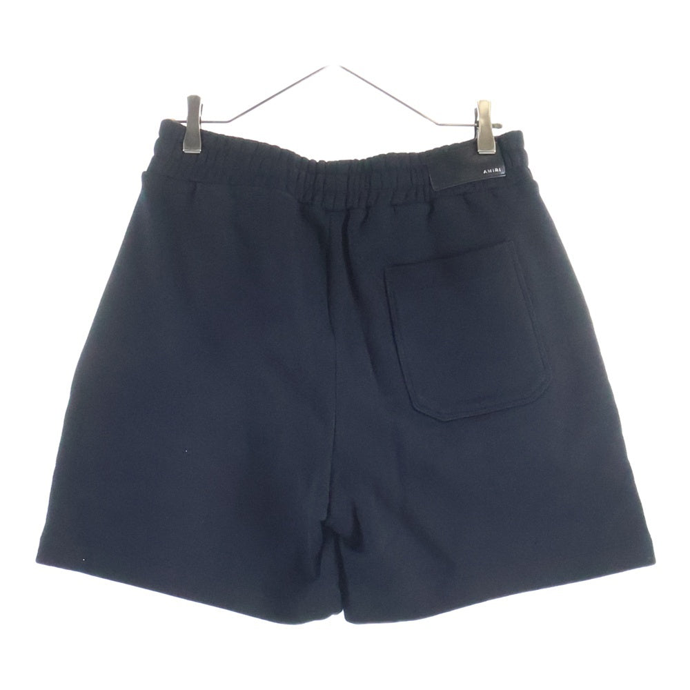AMIRI(アミリ) 25SS LOGO SHORT ロゴプリントショーツ スウェットハーフパンツ ブラック SRAMJYSH1025SMRBC012