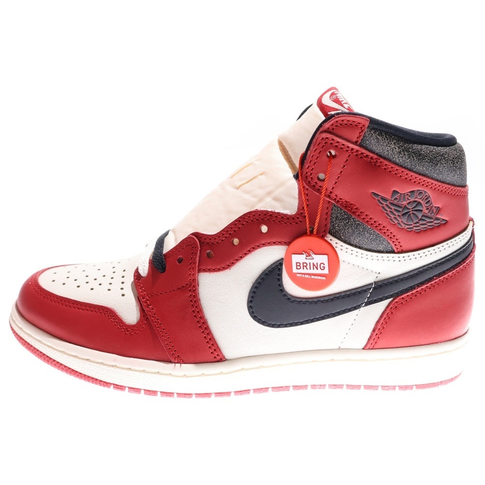 NIKE(ナイキ) AIR JORDAN 1 エアジョーダン1 シカゴ ロストアンドファウンド ハイカットスニーカー UK8/27cm レッド DZ5485-612