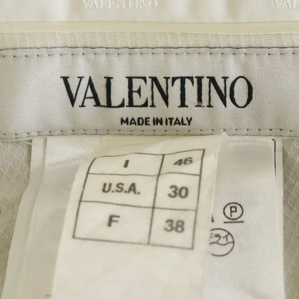 VALENTINO(ヴァレンティノ) セットアップスーツ 裏地ミリタリーカモ テーラードジャケット スラックスパンツ ベージュ IV0CBL00