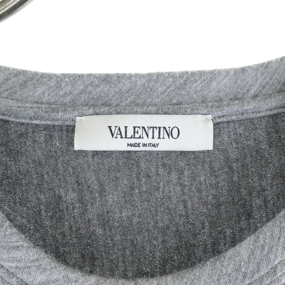 VALENTINO(ヴァレンティノ) プルオーバースウェット クルーネックスウェット グレー KV0MF02R374
