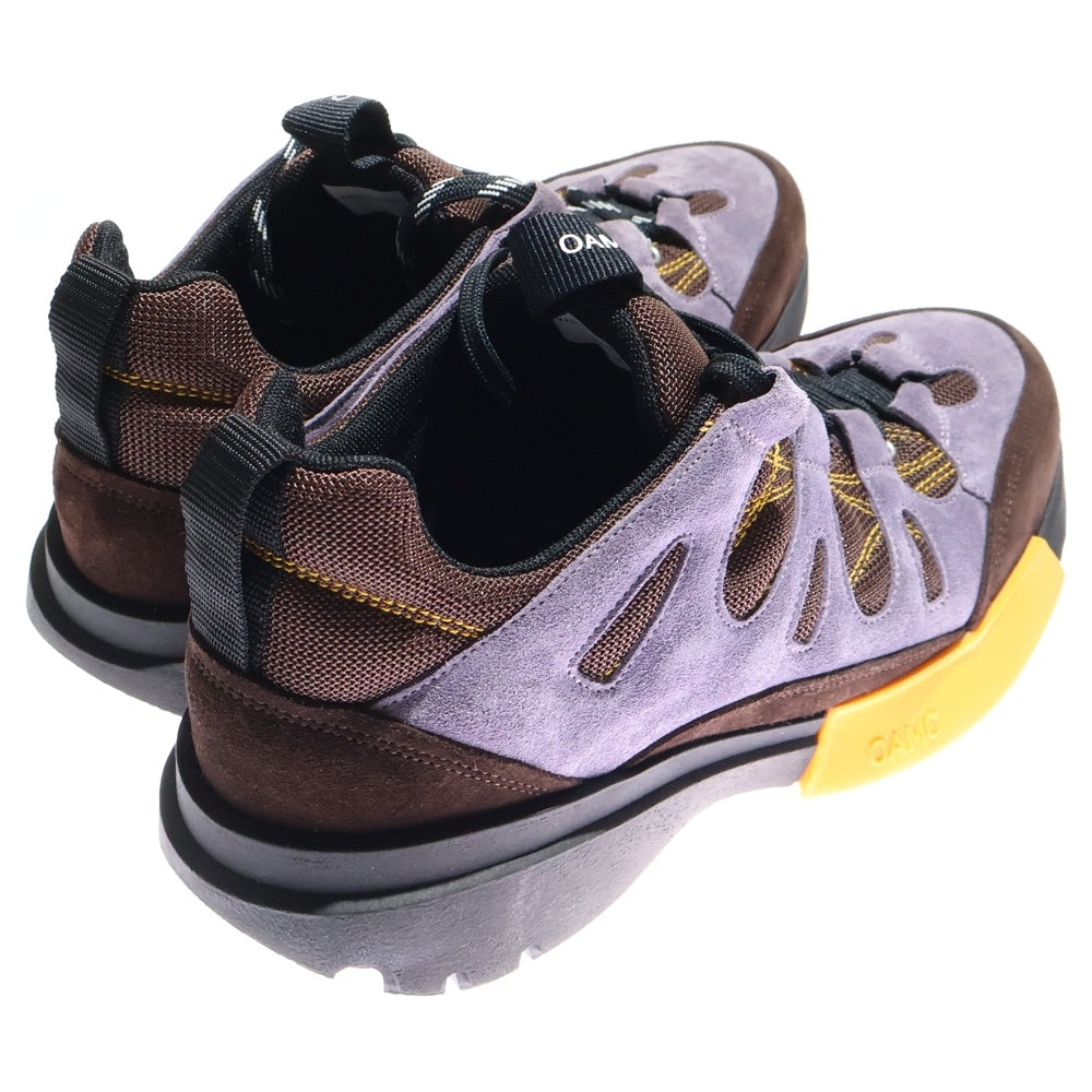 OAMC(オーエーエムシー) 23SS CHIEF RUNNER チーフランナースニーカー シューズ パープル/ブラウン 23E28OAS12